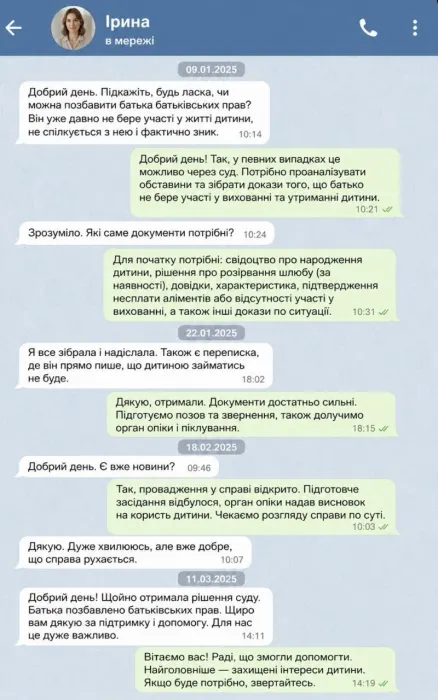 Відгук клієнта